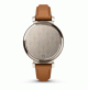 Lily 2 Classic - Cream Gold with Tan Leather Band - 010-02839-02 - Garmin